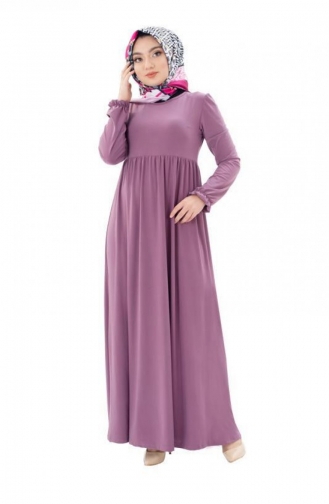 Dusty Rose Hijab Dress 8009ZEN.GKR