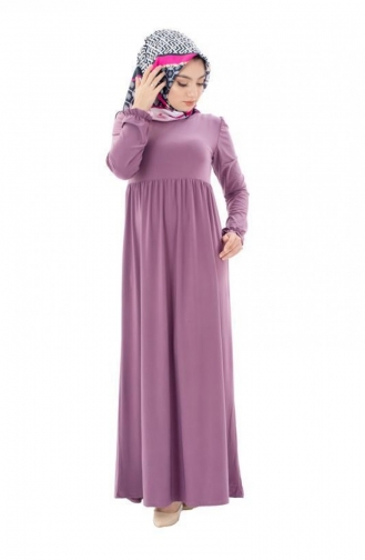 Dusty Rose Hijab Dress 8009ZEN.GKR