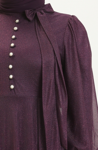 Habillé Hijab Plum 14034