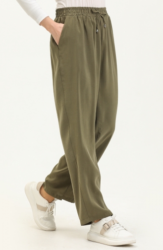 Hose mit Taschendetail 6143-12 Khaki 6143-12