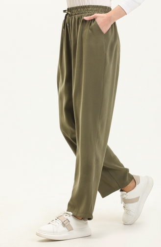 Hose mit Taschendetail 6143-12 Khaki 6143-12