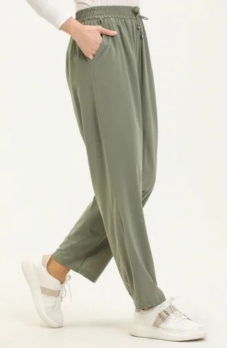 Pantalon à Poches 6143-15 Vert 6143-15