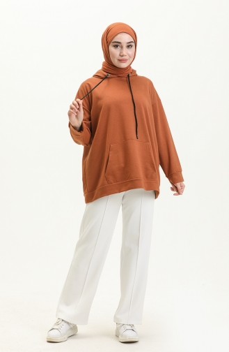 Hooded Sweatshirt 3047-03 Tan 3047-03