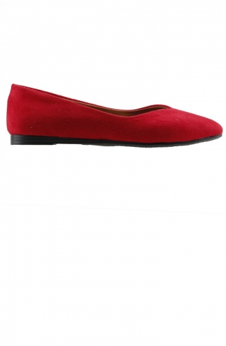  Woman Flat Shoe 19YAYAYK0000021_KR.Kırmızı