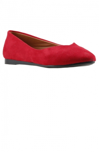  Woman Flat Shoe 19YAYAYK0000021_KR.Kırmızı
