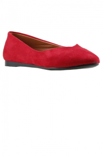  Women`s Flats 19YAYAYK0000021_KR.Kırmızı