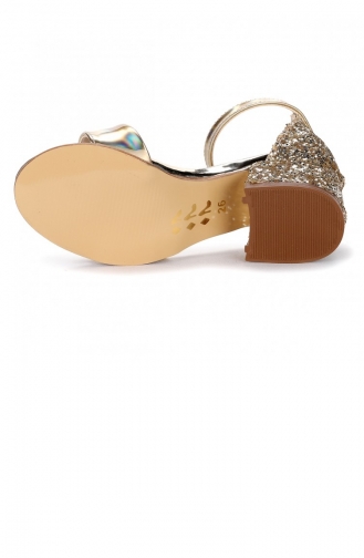 Pantoufles & Sandales Pour Enfants  20YSANKIK000010_AL.Altın