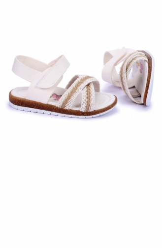  Kid s Slippers & Sandals 21YSANKIK000001_2691.Beyaz