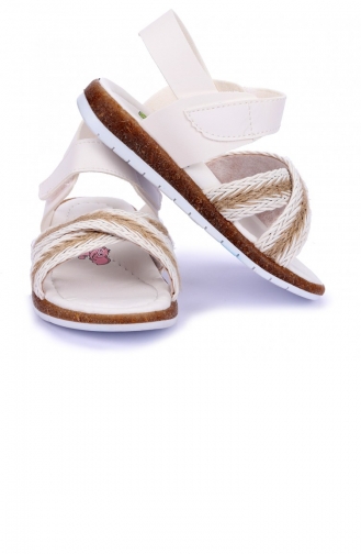  Kid s Slippers & Sandals 21YSANKIK000001_2691.Beyaz