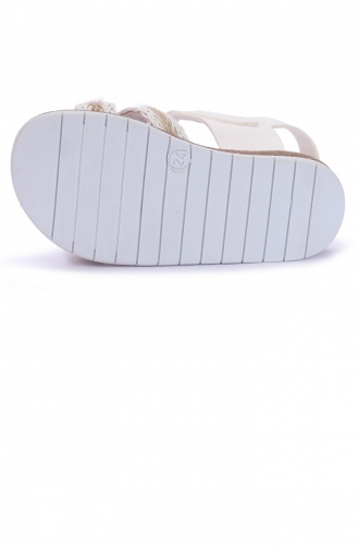  Kid s Slippers & Sandals 21YSANKIK000001_2691.Beyaz