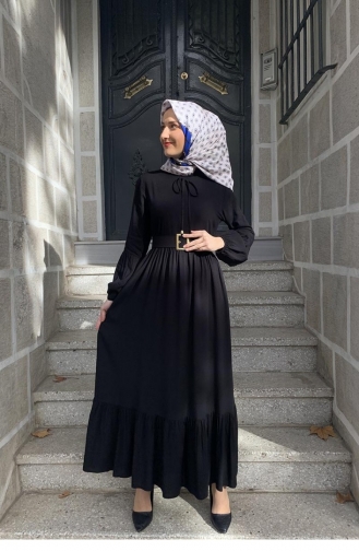 Robe Hijab Noir 0220SGS.SYH