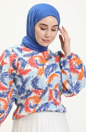 Blau Hemd 14046
