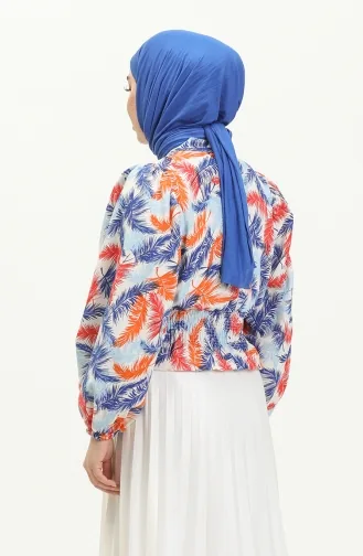 Blau Hemd 14046