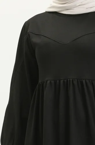 Robe De Sport Froncee 3045-04 Noir 3045-04