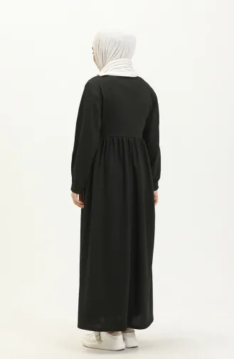 Robe De Sport Froncee 3045-04 Noir 3045-04