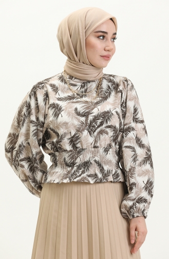 Mink Overhemdblouse 14049