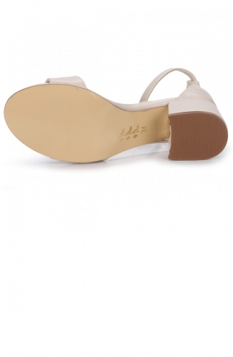 Kiko 769 Cilt Günlük Kız Çocuk 3 Cm Topuk Sandalet Ayakkabı Ten