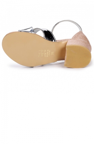 Pantoufles & Sandales Pour Enfants  21YSANKIK000023_AL.Altın