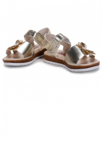 Pantoufles & Sandales Pour Enfants  21YSANKIK000032_AL.Altın