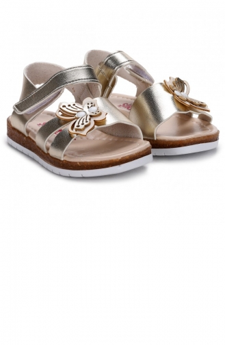 Pantoufles & Sandales Pour Enfants  21YSANKIK000032_AL.Altın