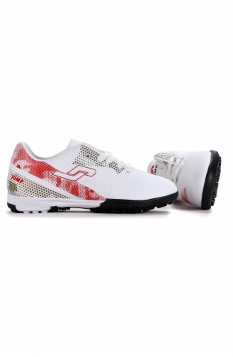 Chaussures Enfant  22SEZFUTJUM0009_JB50.Beyaz - Kırmızı
