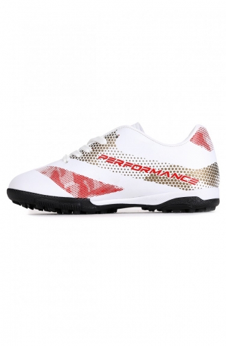 Chaussures Enfant  22SEZFUTJUM0009_JB50.Beyaz - Kırmızı