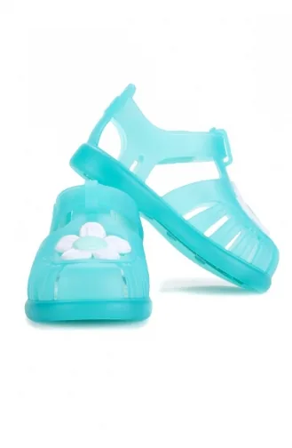 İgor S10294 Tobby V Flor Kız Çocuk Sandalet Ayakkabı Mint Yeşili