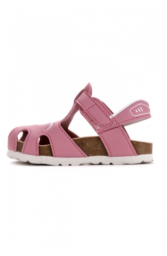 Vicco 321 22Y 176 Darcy Cırtlı Kız Erkek Çocuk Sandalet Terlik Pembe