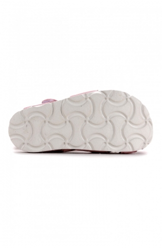 Vicco 321 22Y 176 Darcy Cırtlı Kız Erkek Çocuk Sandalet Terlik Pembe