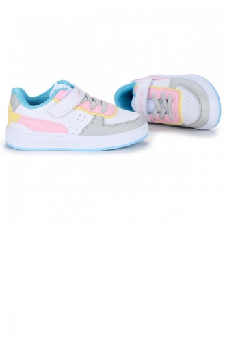  Children`s Shoes 22YSPORKIK00001_BPT.Beyaz - Pembe - Turkuaz