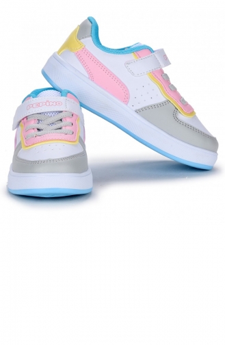  Children`s Shoes 22YSPORKIK00001_BPT.Beyaz - Pembe - Turkuaz