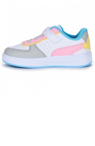  Children`s Shoes 22YSPORKIK00001_BPT.Beyaz - Pembe - Turkuaz