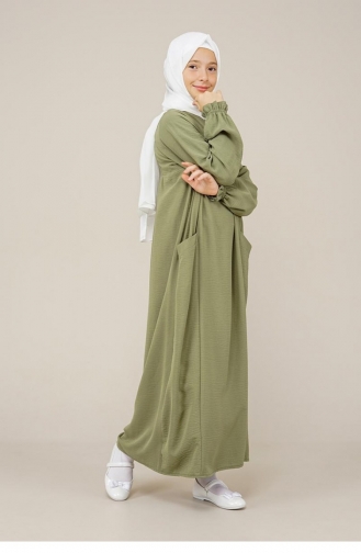 Green Kinderjurk 0034MP.YSL