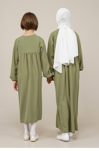 Green Kinderjurk 0034MP.YSL