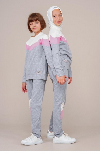 Rosa Baby und Kinder Anzüge 0040MP.PMB