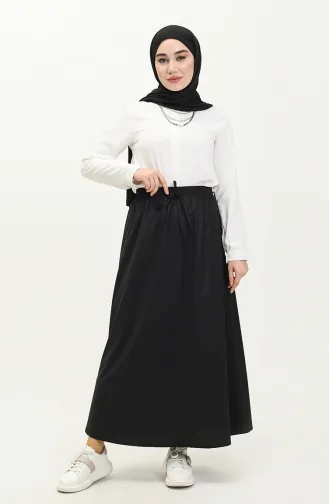Jupe Taille élastique 202299AETK-01 Noir 10202299AETK-01