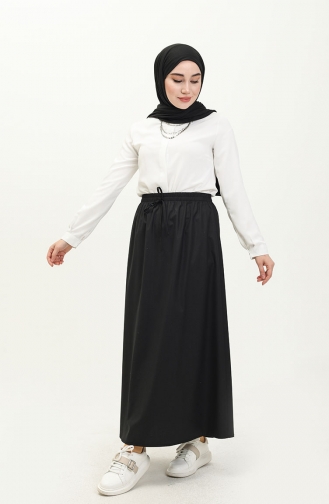 Jupe Taille élastique 202299AETK-01 Noir 10202299AETK-01