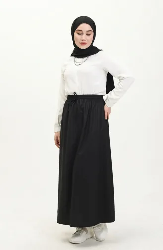 Jupe Taille élastique 202299AETK-01 Noir 10202299AETK-01