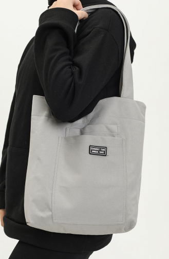 Gray Shoulder Bag 28Z-02