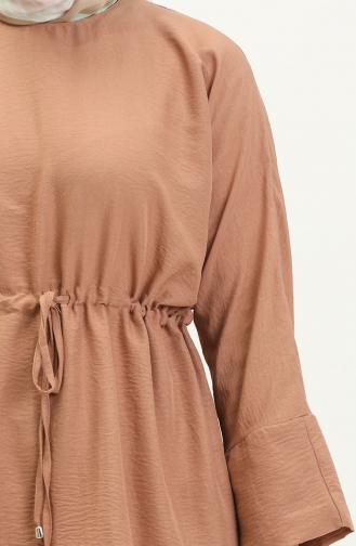 Cotton Tunik Pantolon Takim 6006-04 Hardal