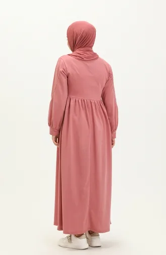 Gerafftes Sportkleid 3045-01 Rose 3045-01