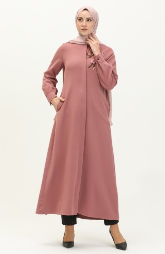 Beige-Rose Abayas 13525