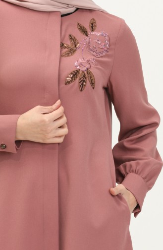 Dusty Rose Abaya 13525