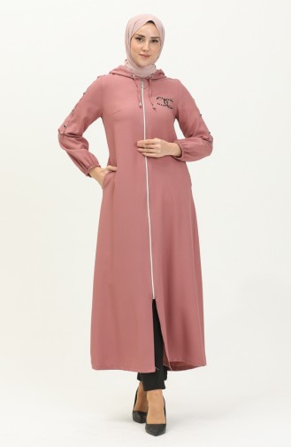 Beige-Rose Abayas 13687