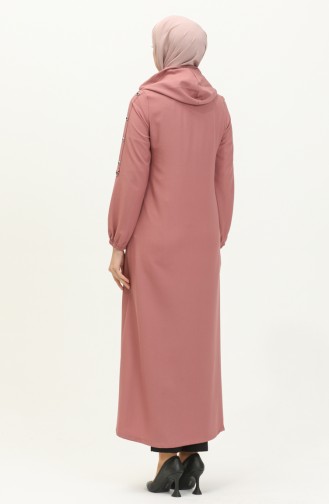 Beige-Rose Abayas 13687