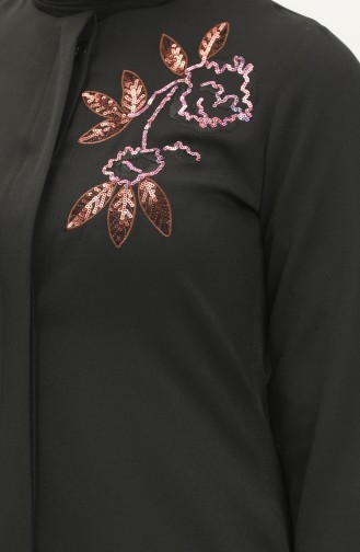 Schwarz Abayas 13528