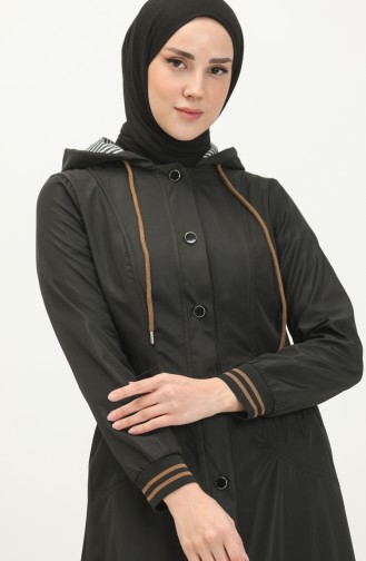 Black Trench Coats Models 13734