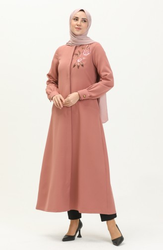 Salmon Abaya 13530