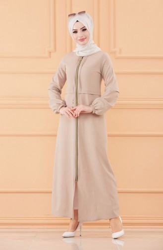 Abaya Zippée 3659-03 Pierre 3659-03