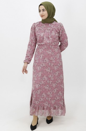 فستان زهري باهت 1907-02